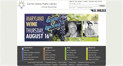 Desktop Screenshot of library.carr.org